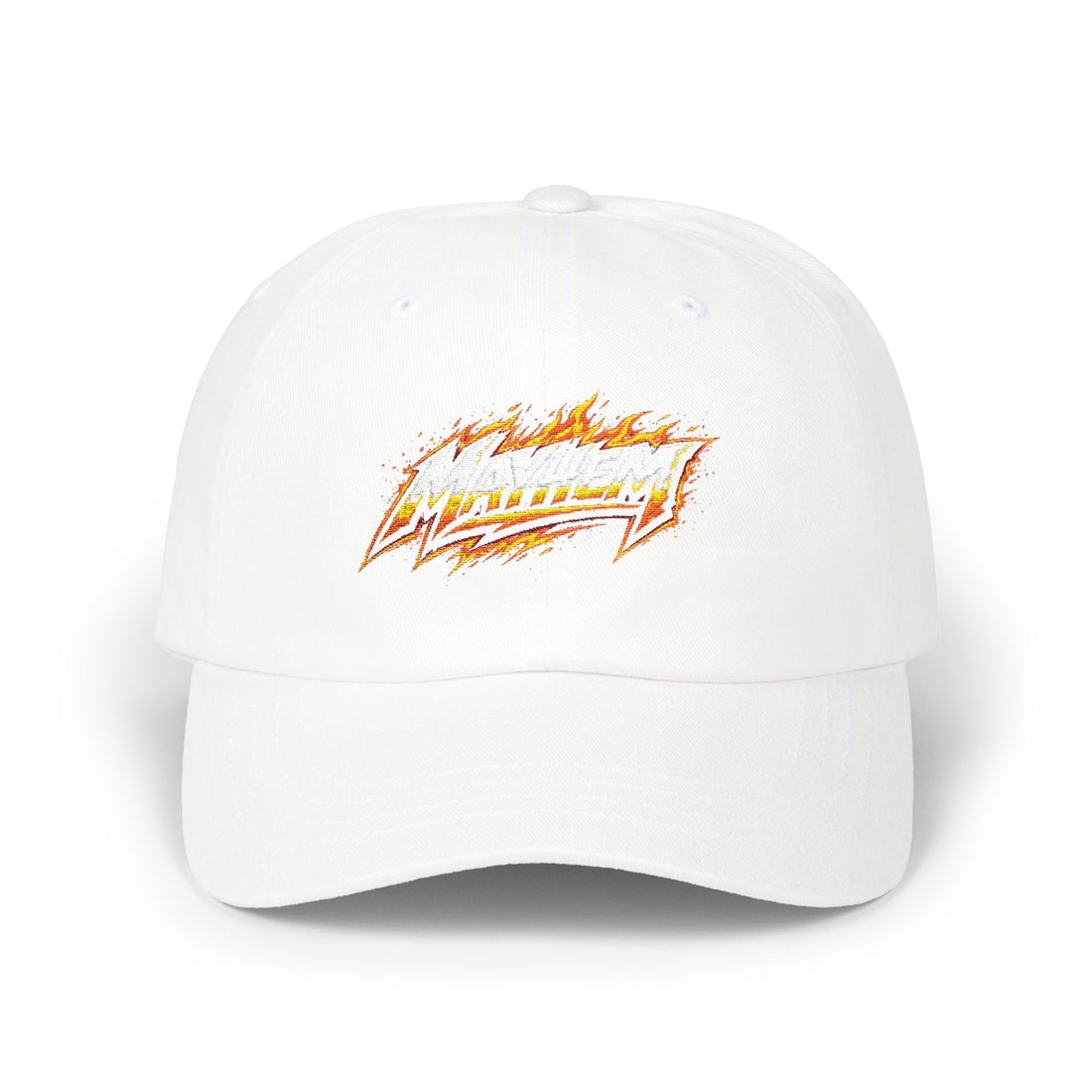 Flame Script Dad Cap
