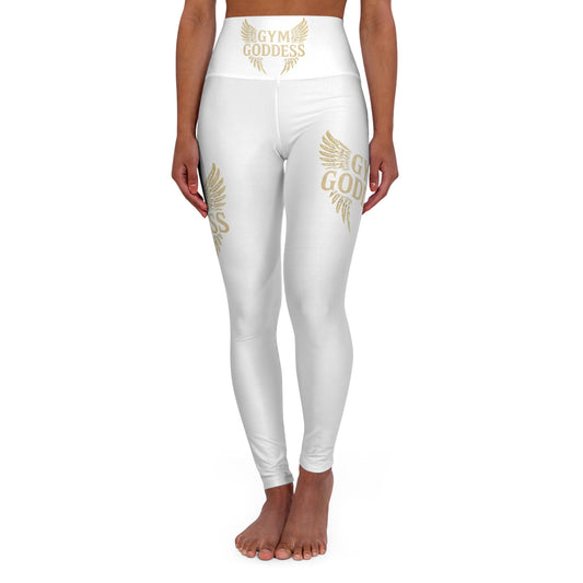 Gym Goddess Wings leggings | High Waisted Yoga Leggings