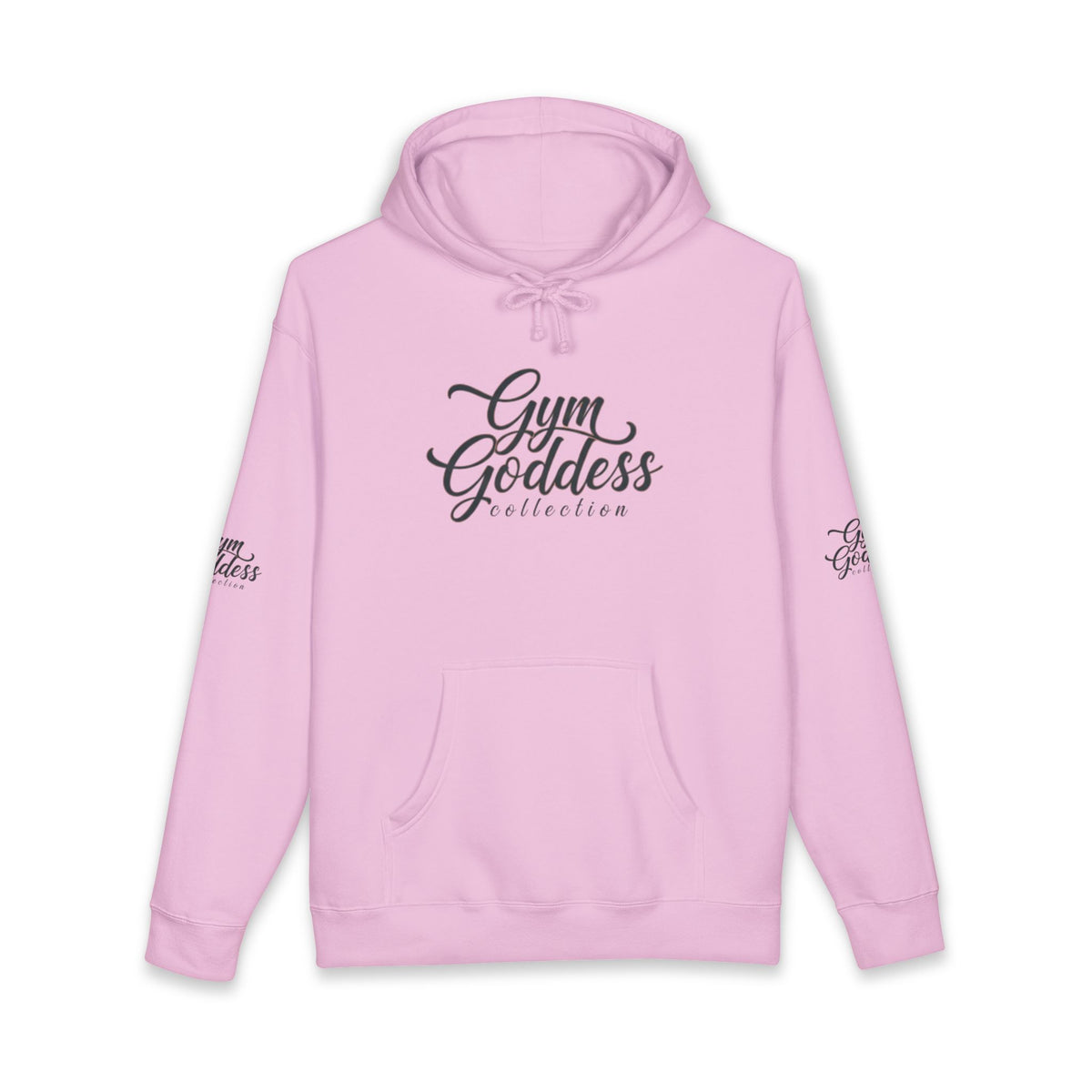 Gym Goddess Script Logo Hoodie | Fitness Apparel, Athletic Sweatshirt