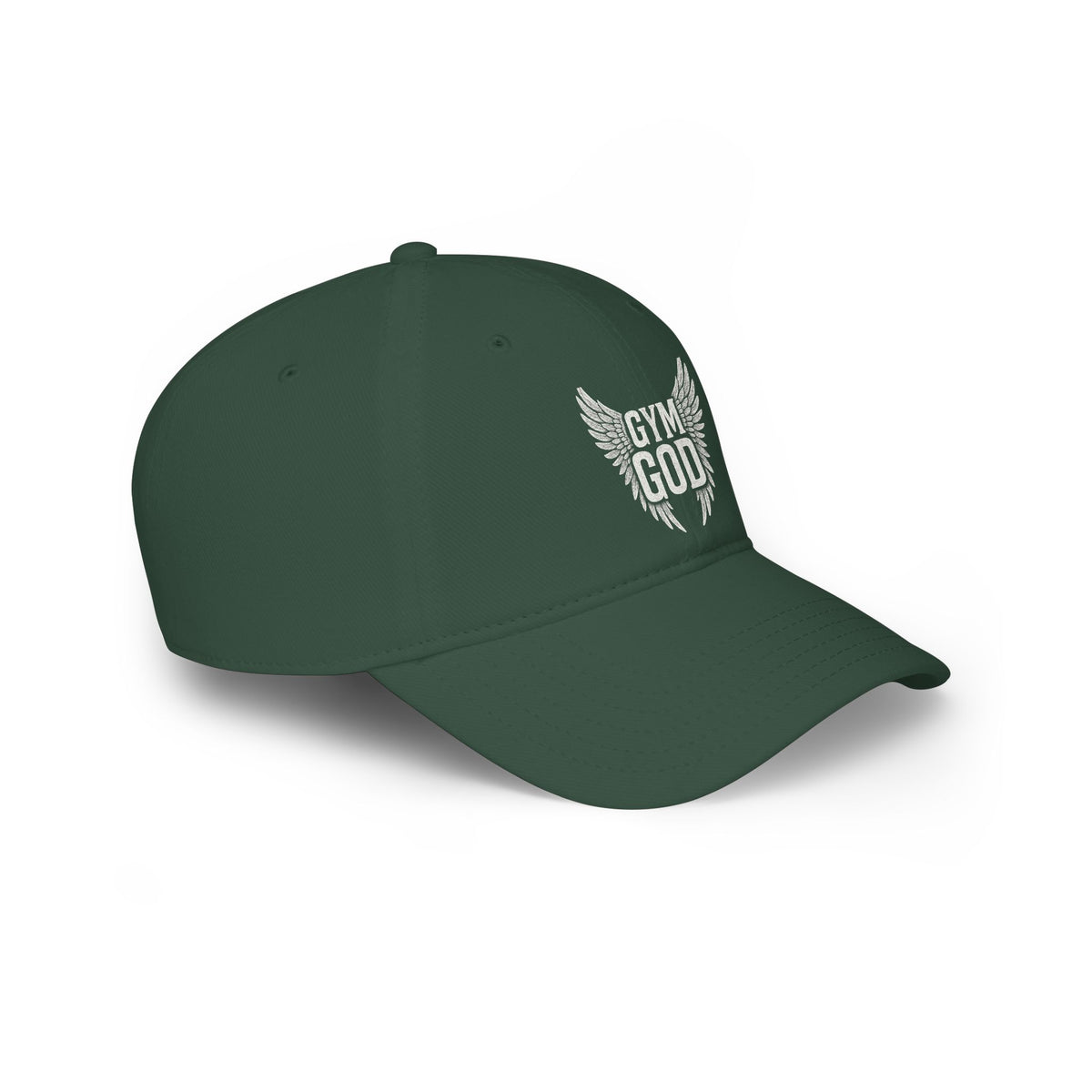 Gym God wings Low Profile Cap | Athletic Fitness Hat