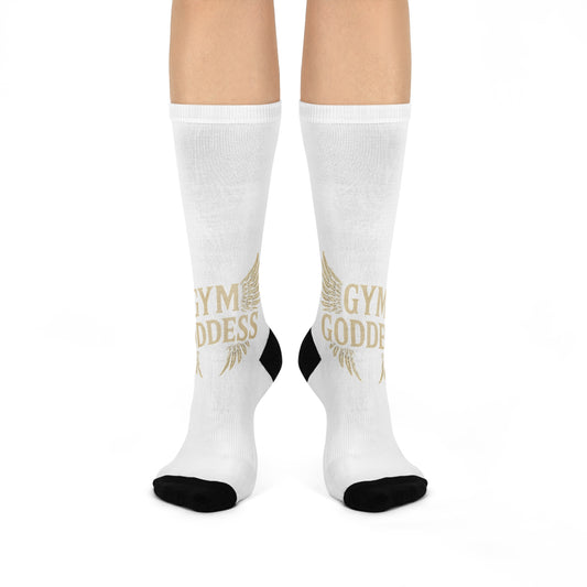 Gym Goddess Socks | Cushioned Crew Socks