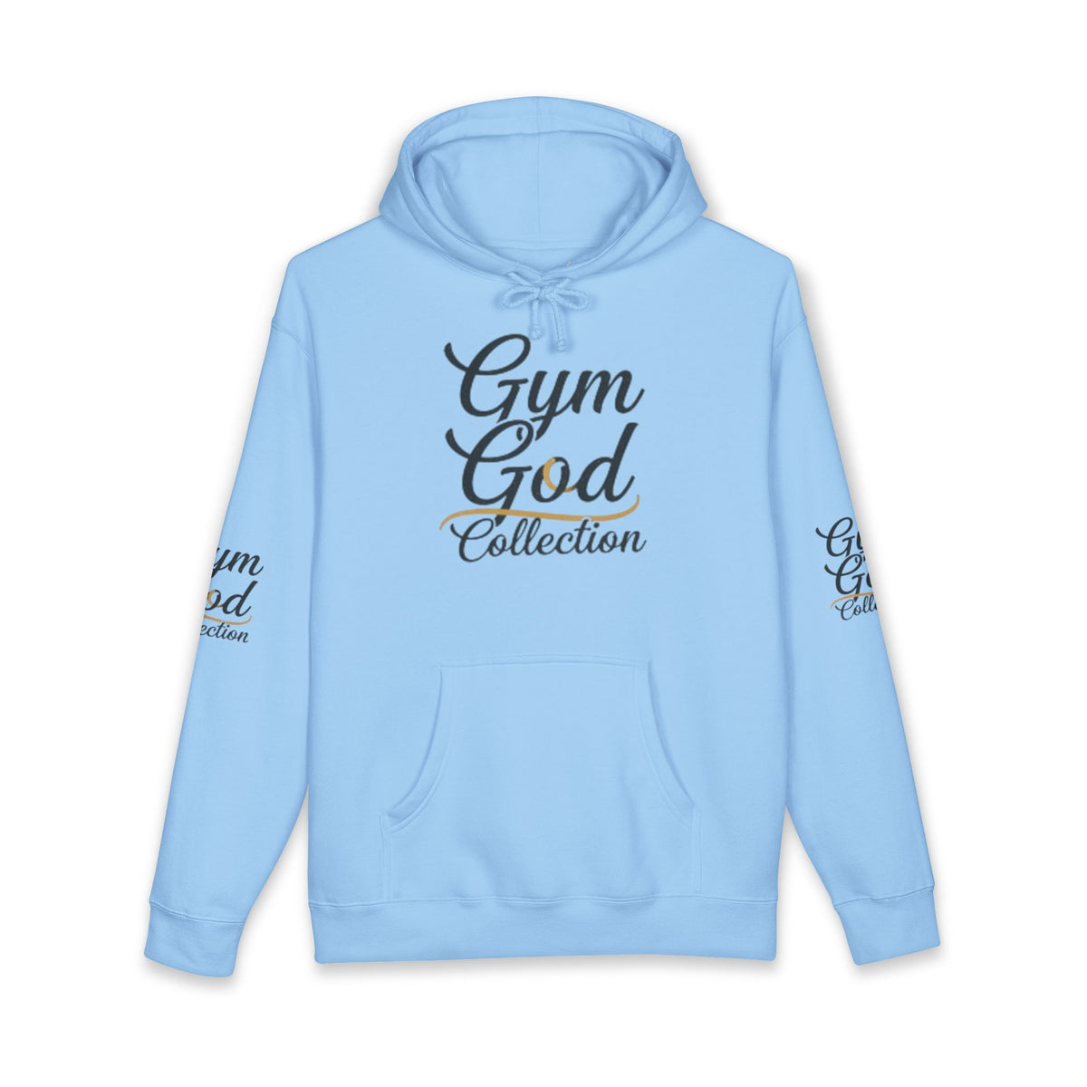 Gym God Collection Hoodie | Script Logo Pullover, Athletic Streetwear