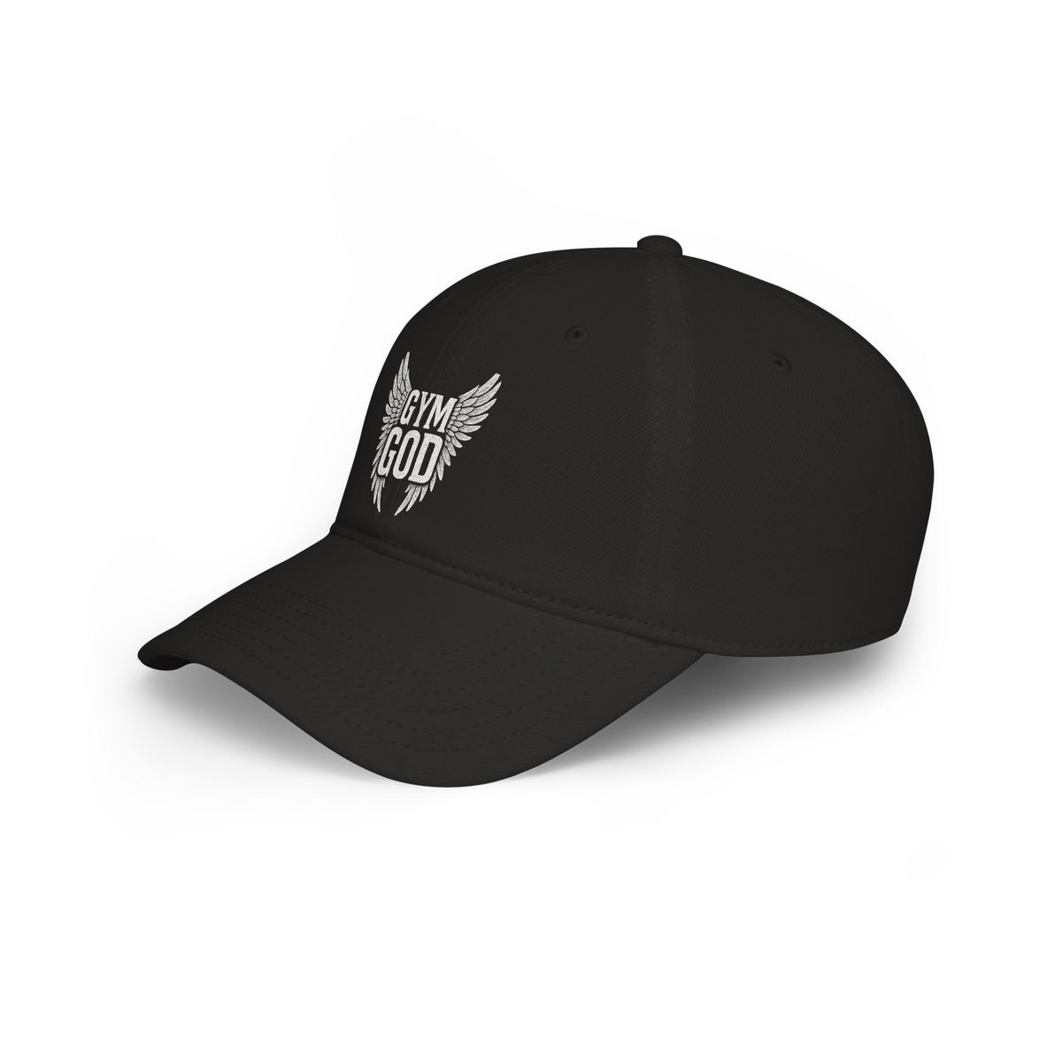 Gym God wings Low Profile Cap | Athletic Fitness Hat