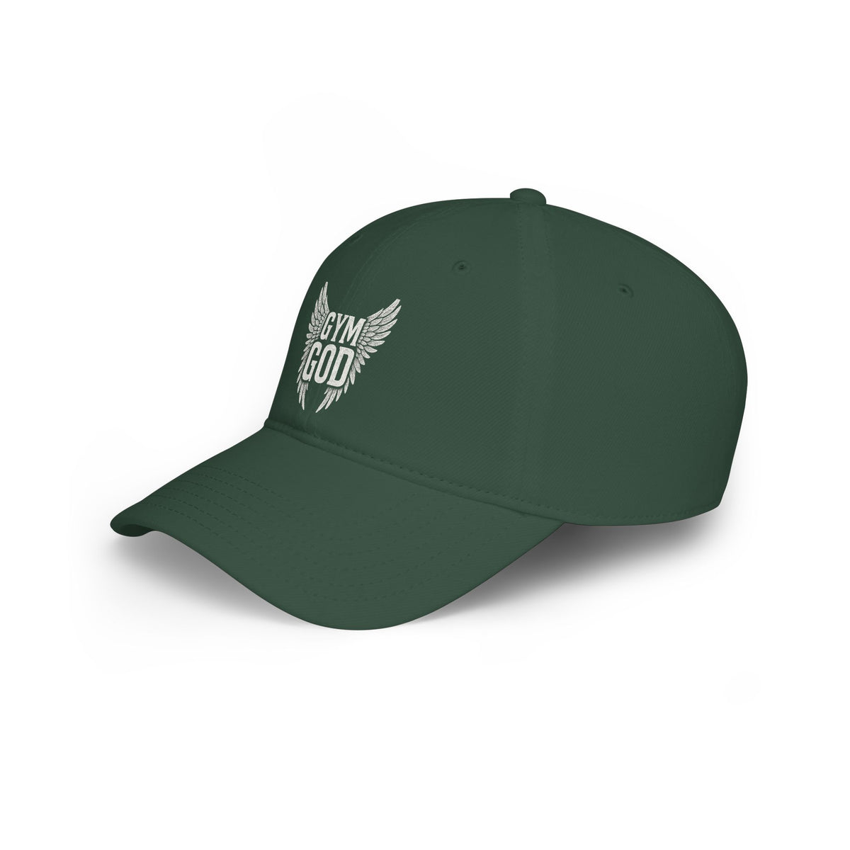 Gym God wings Low Profile Cap | Athletic Fitness Hat