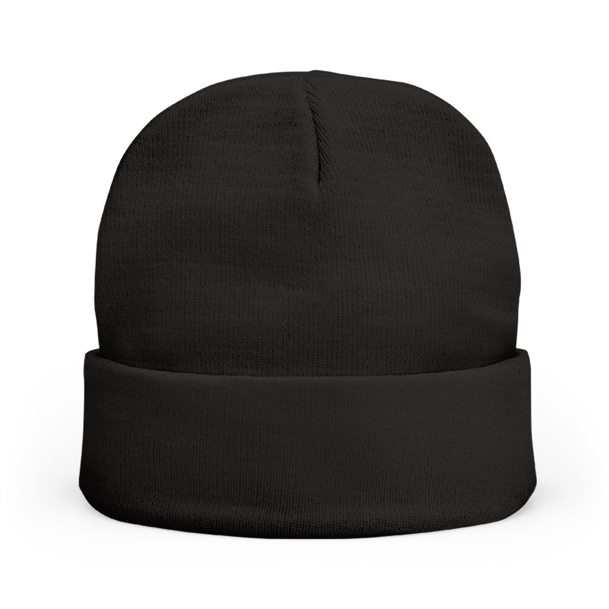 Gym God Embroidered Knit Beanie | Workout Fitness Hat with Golden Wings