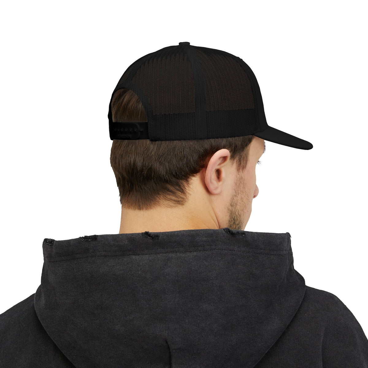 Gym God Trucker Cap — Embroidered Fitness Snapback Hat