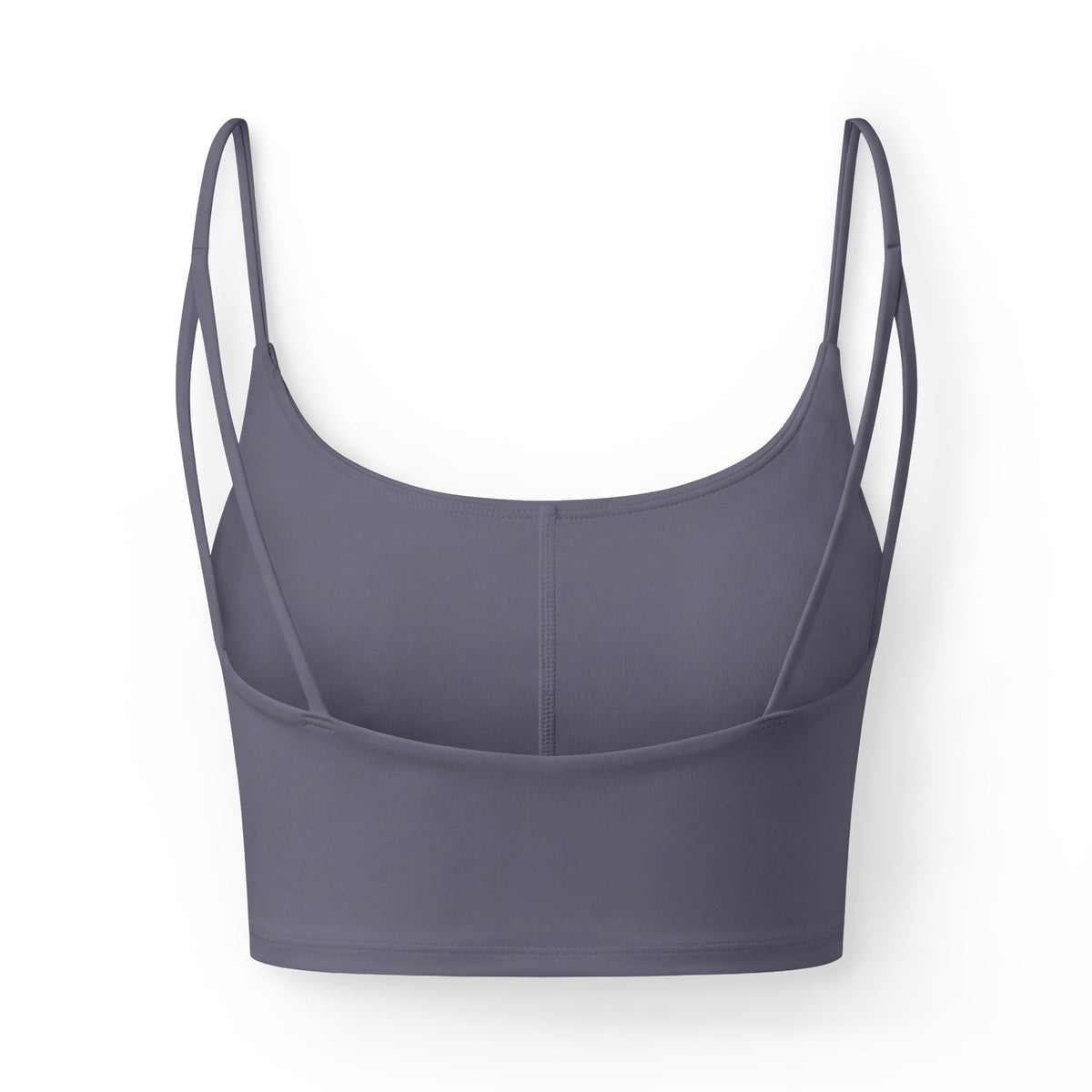 Gym Goddess Luxe Sports Bra | Removable Pads | Black & Charcoal