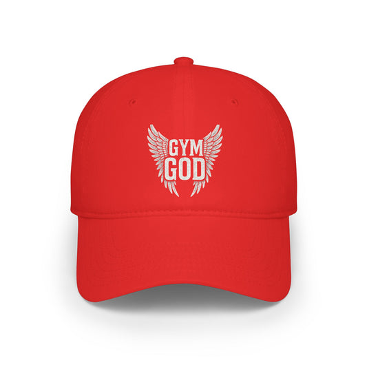 Gym God wings Low Profile Cap | Athletic Fitness Hat