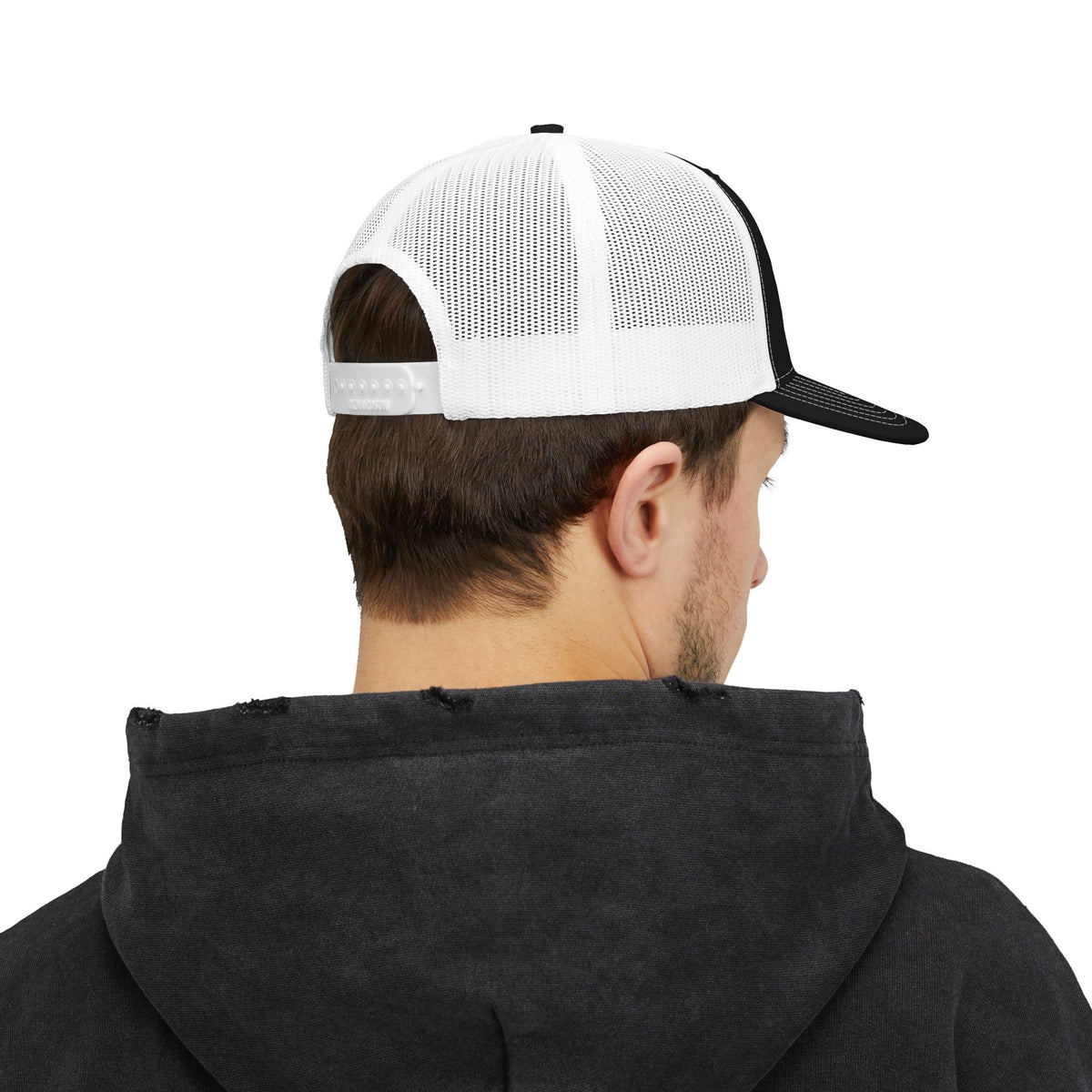 Gym God Trucker Cap — Embroidered Fitness Snapback Hat