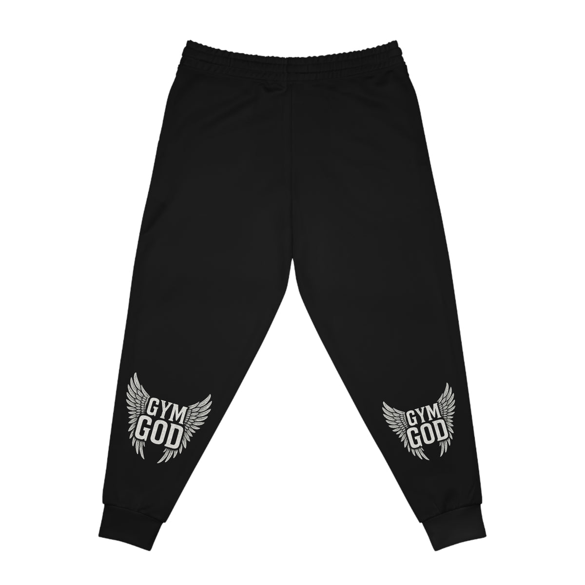 Gym God wings Athletic Joggers | All-Over Print