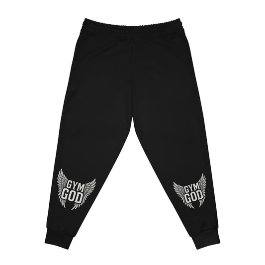 Gym God wings Athletic Joggers | All-Over Print
