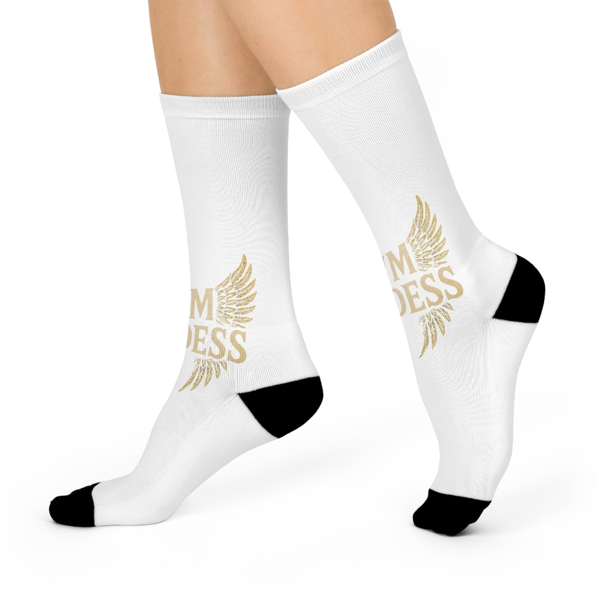 Gym Goddess Socks | Cushioned Crew Socks