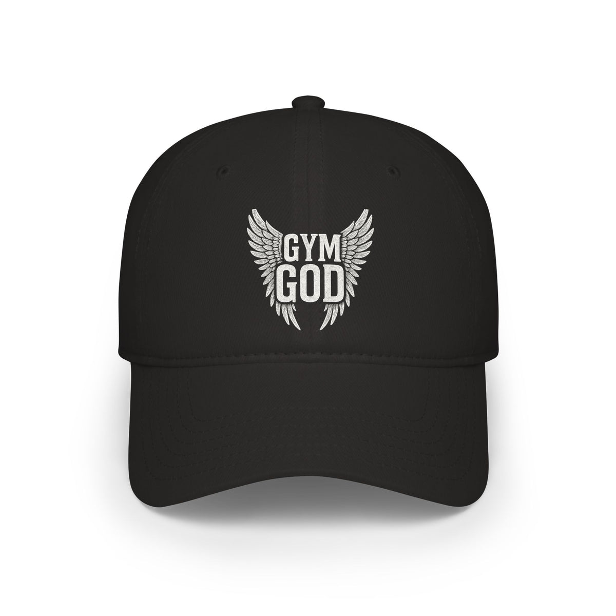 Gym God wings Low Profile Cap | Athletic Fitness Hat