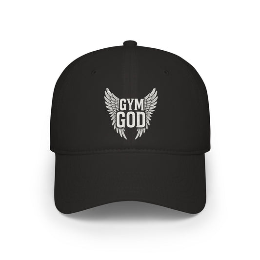 Gym God wings Low Profile Cap | Athletic Fitness Hat