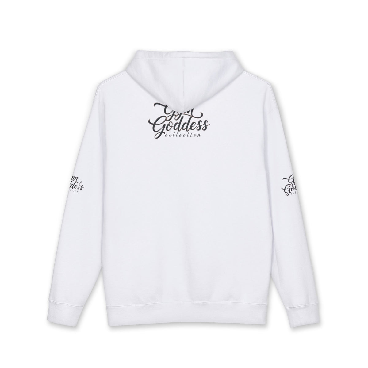 Gym Goddess Script Logo Hoodie | Fitness Apparel, Athletic Sweatshirt