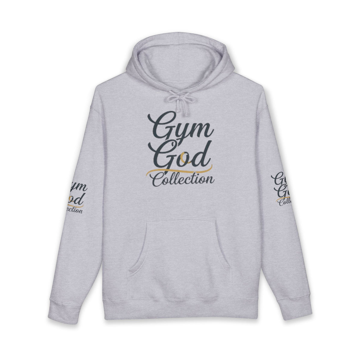 Gym God Collection Hoodie | Script Logo Pullover, Athletic Streetwear