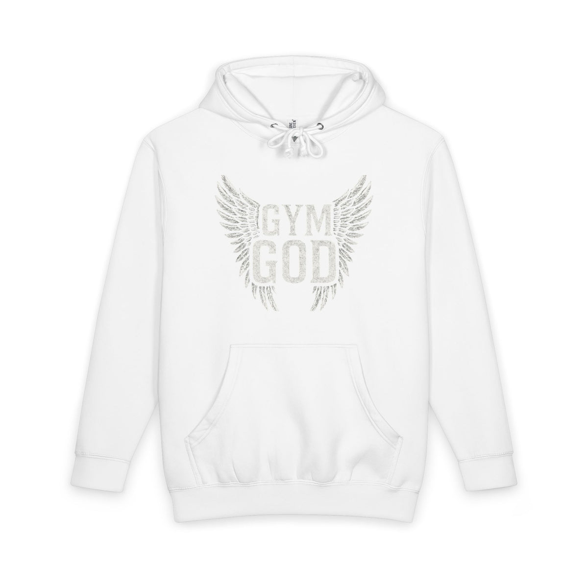 Gym God Wings Heavyweight Hoodie | Unisex Gym Pullover