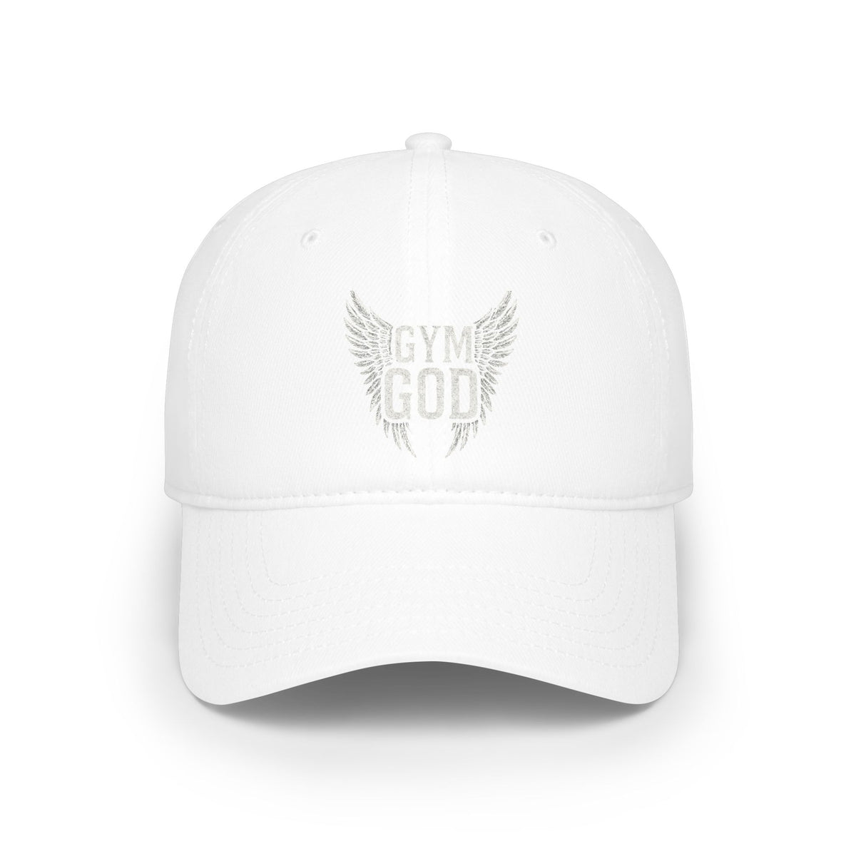 Gym God wings Low Profile Cap | Athletic Fitness Hat