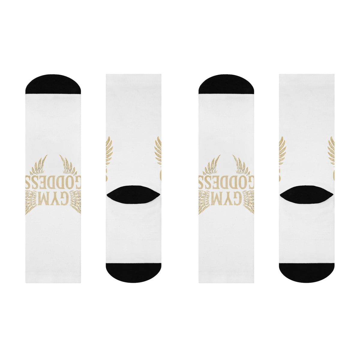 Gym Goddess Socks | Cushioned Crew Socks