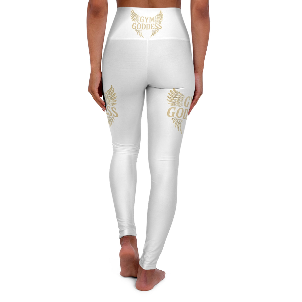 Gym Goddess Wings leggings | High Waisted Yoga Leggings