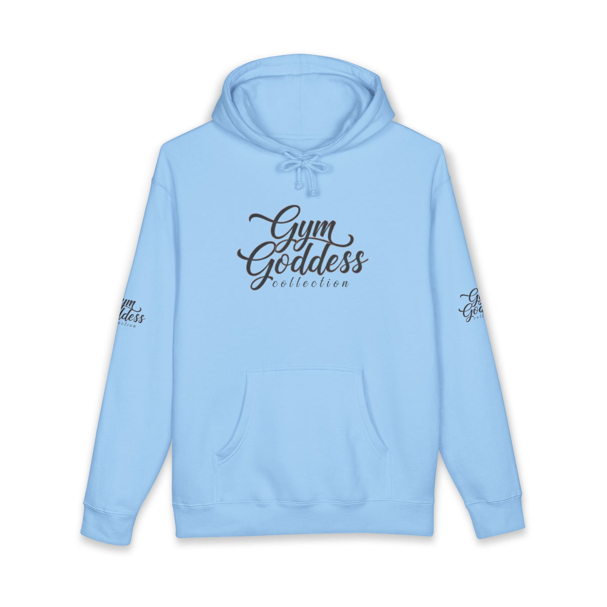 Gym Goddess Script Logo Hoodie | Fitness Apparel, Athletic Sweatshirt
