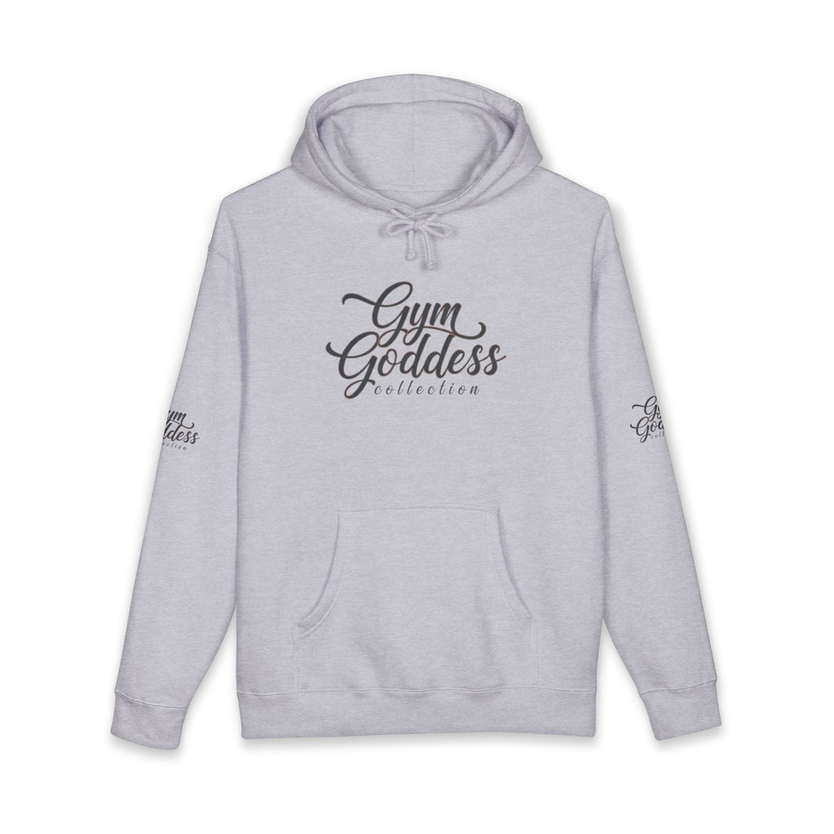 Gym Goddess Script Logo Hoodie | Fitness Apparel, Athletic Sweatshirt