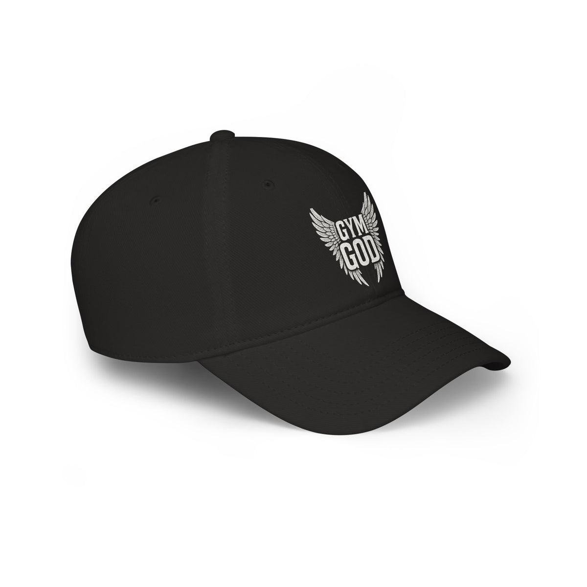 Gym God wings Low Profile Cap | Athletic Fitness Hat